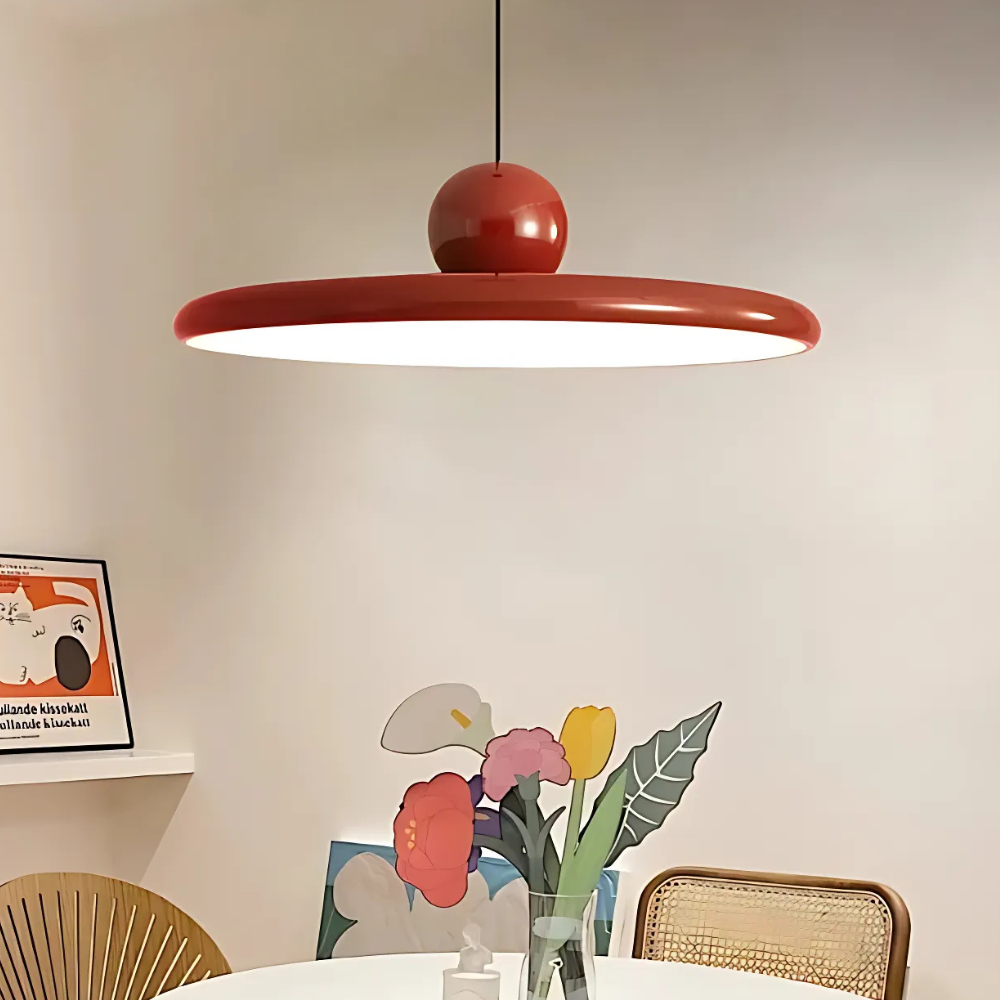 Lumaia | Modern Ball Disc Pendant Lamp With Colored LED