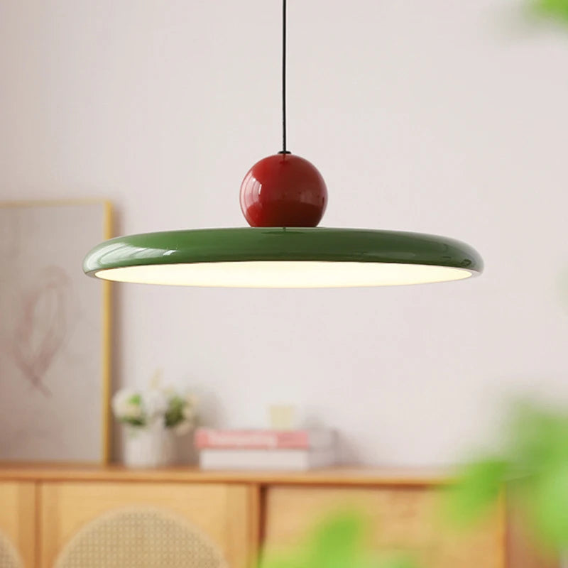 Lumaia | Modern Ball Disc Pendant Lamp With Colored LED