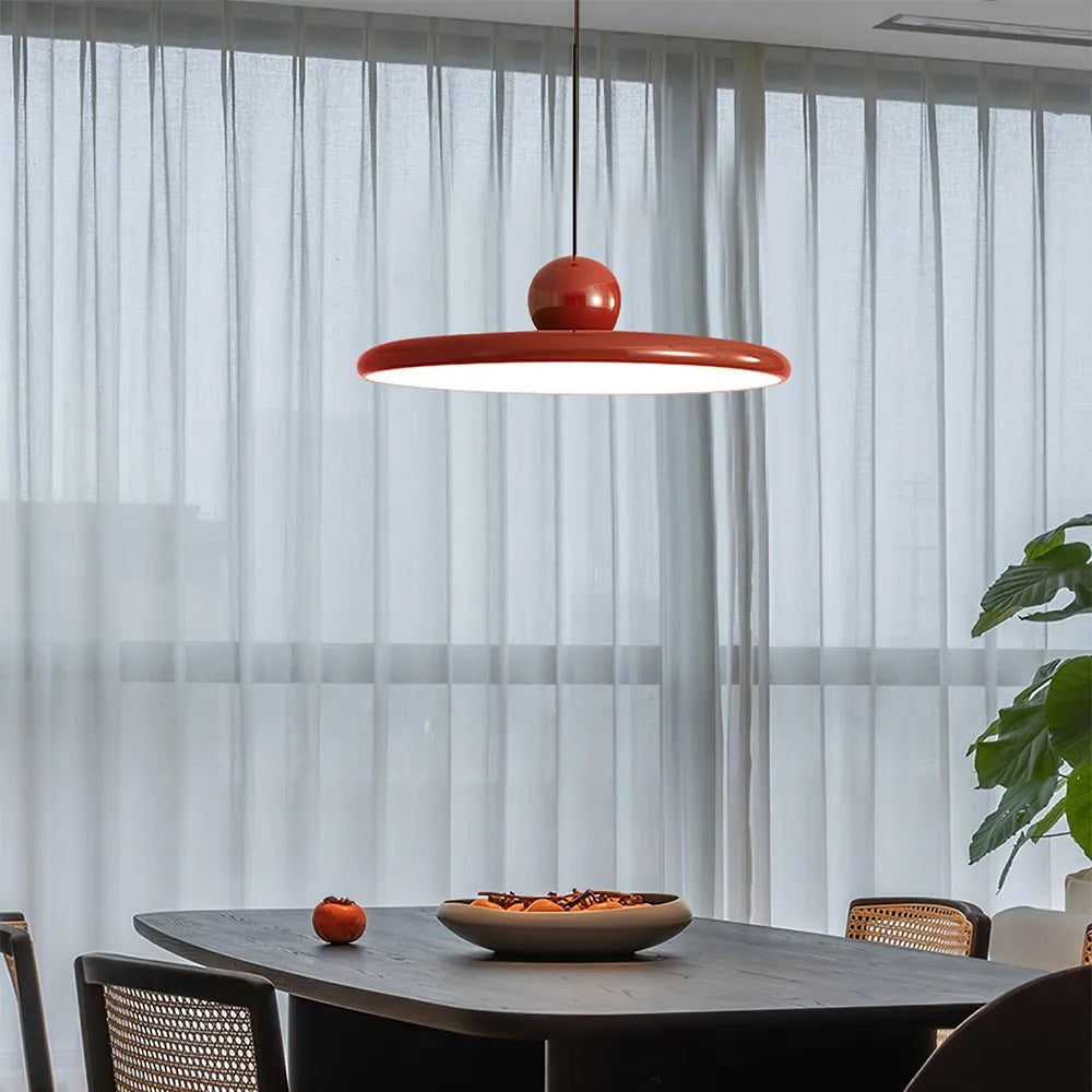 Lumaia | Modern Ball Disc Pendant Lamp With Colored LED