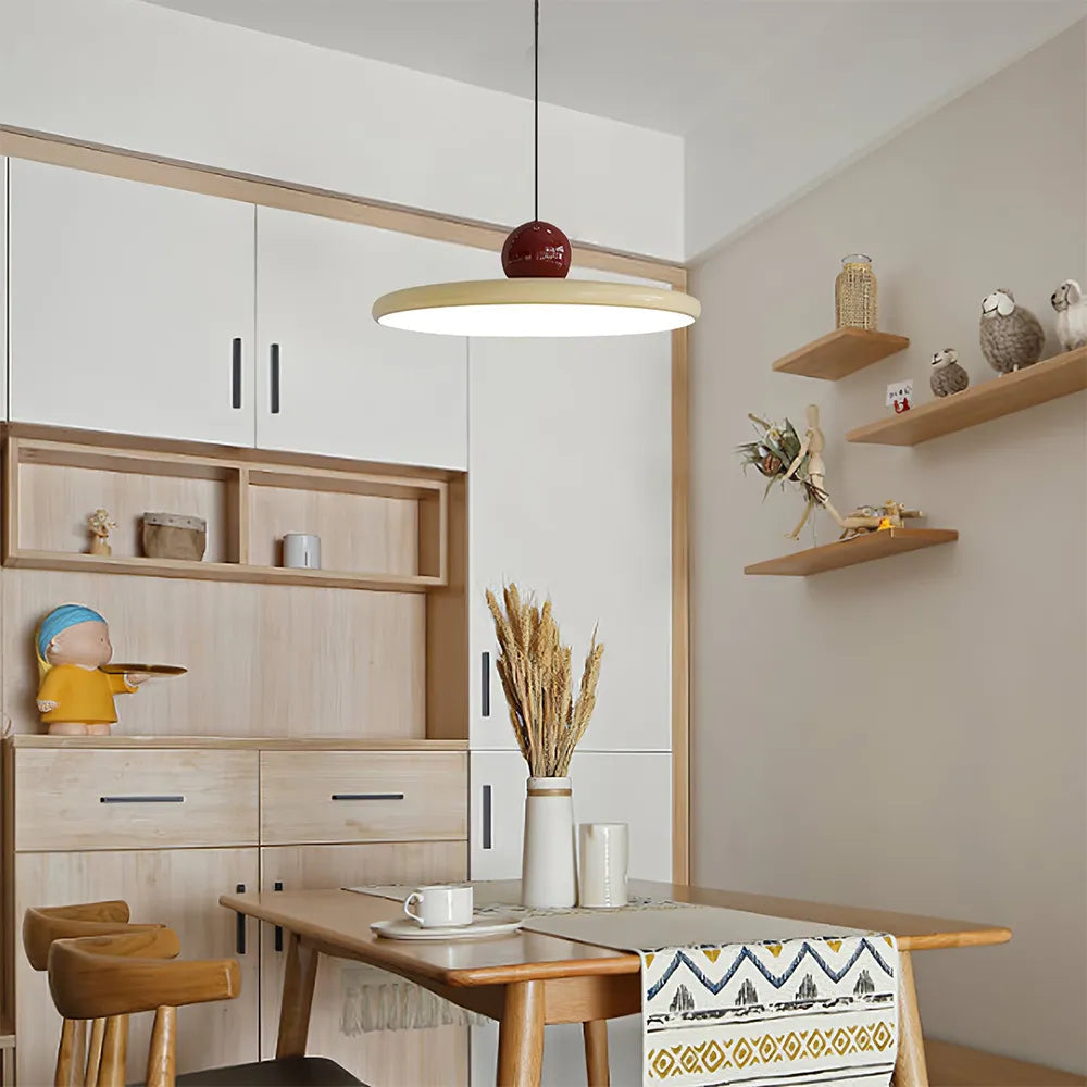 Lumaia | Modern Ball Disc Pendant Lamp With Colored LED