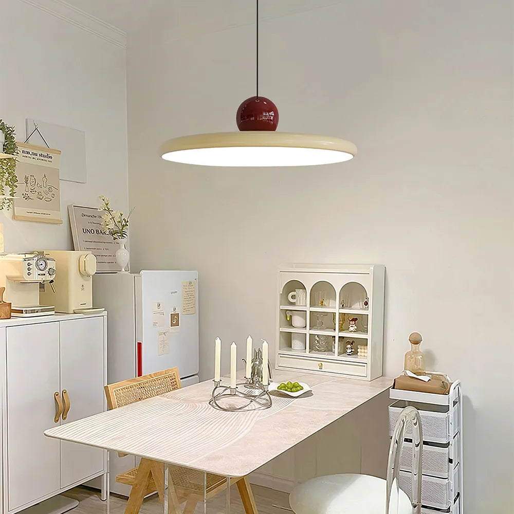 Lumaia | Modern Ball Disc Pendant Lamp With Colored LED