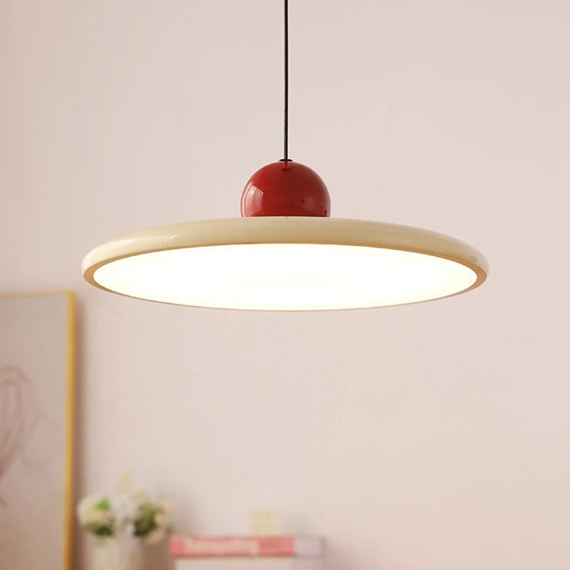 Lumaia | Modern Ball Disc Pendant Lamp With Colored LED