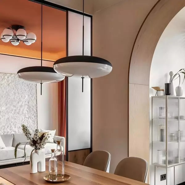 Luz Pendente Arleno 2065 em Metal e Acrílico Eco LED | Fervei