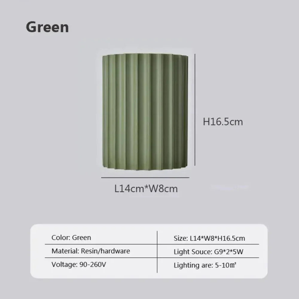 Nástěnná lampa v moderním stylu s jemným ambientním světlem pro moderní interiéry