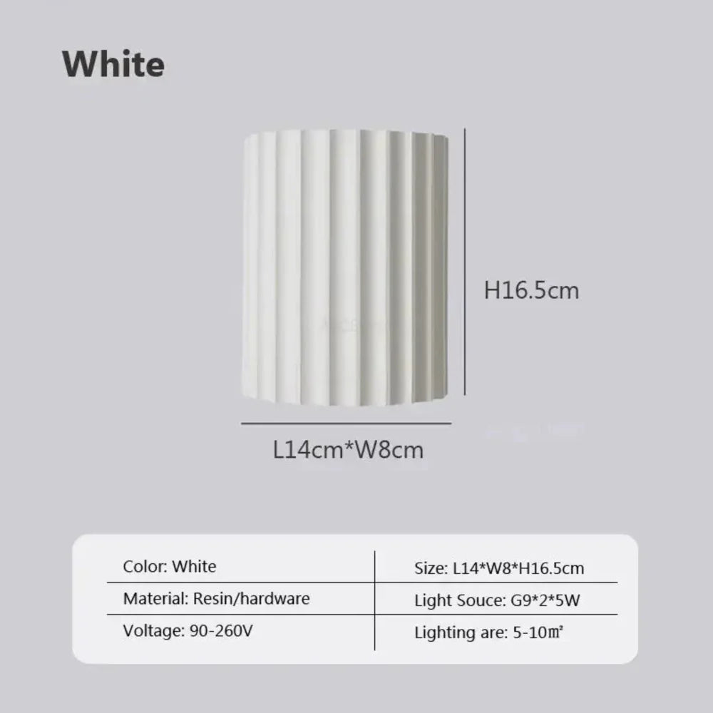 Nástěnná lampa v moderním stylu s jemným ambientním světlem pro moderní interiéry