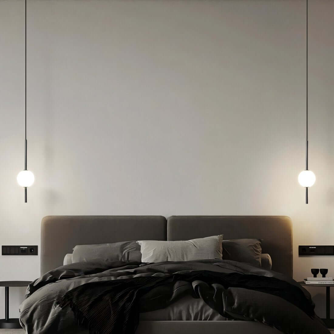 Modern glass ball pendant light 6