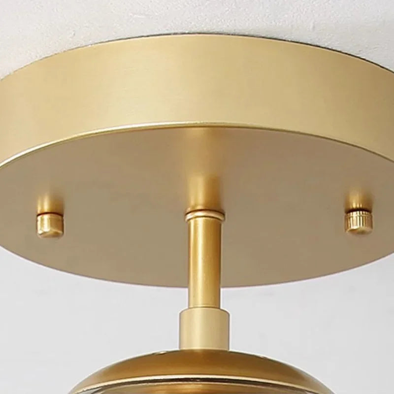 LumaSphere Glass Ball Ceiling Light for Modern Interiors
