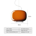 Gleamora Glass Pendant Lamps For Dining Rooms And Hallways