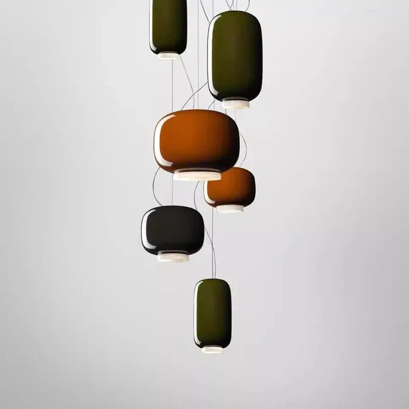 Gleamora Glass Pendant Lamps For Dining Rooms And Hallways