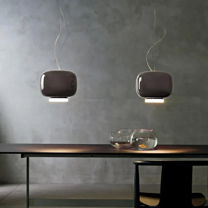Gleamora Glass Pendant Lamps For Dining Rooms And Hallways
