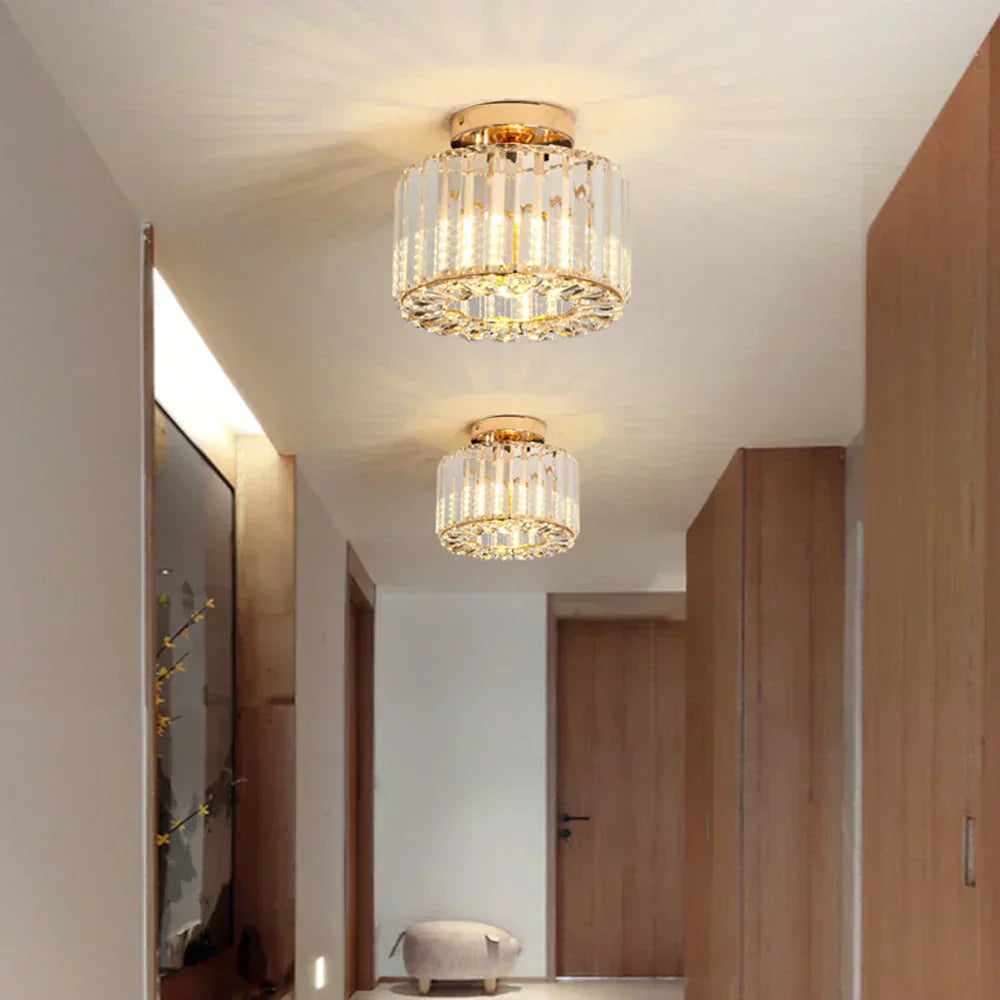 Lampada da soffitto elegante in cristallo Luminara per soggiorni