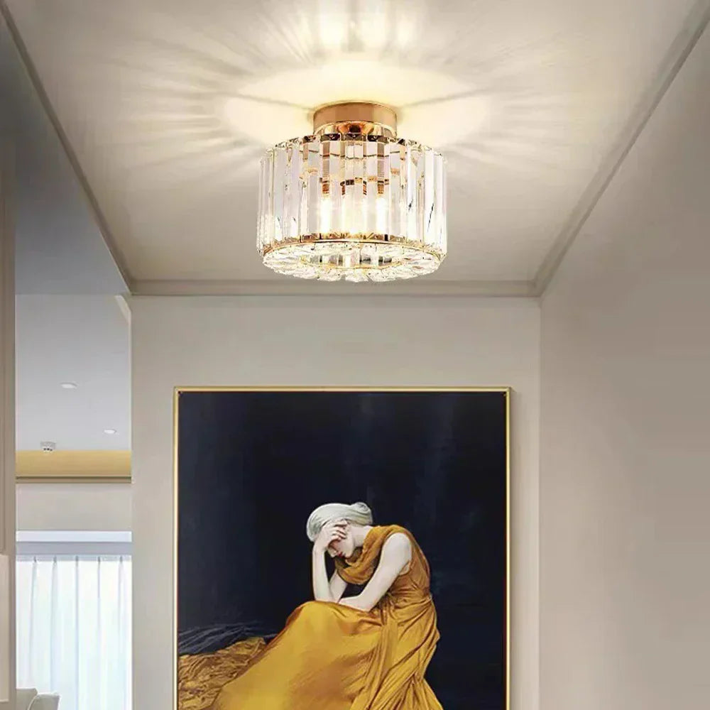 Lampada da soffitto elegante in cristallo Luminara per soggiorni