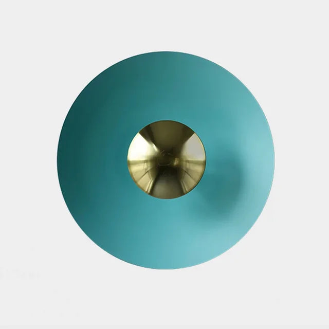 Lampe ronde moderne ColorBurst avec options de couleurs et style contemporain