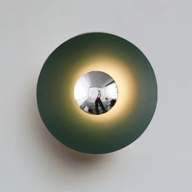Lampe ronde moderne ColorBurst avec options de couleurs et style contemporain