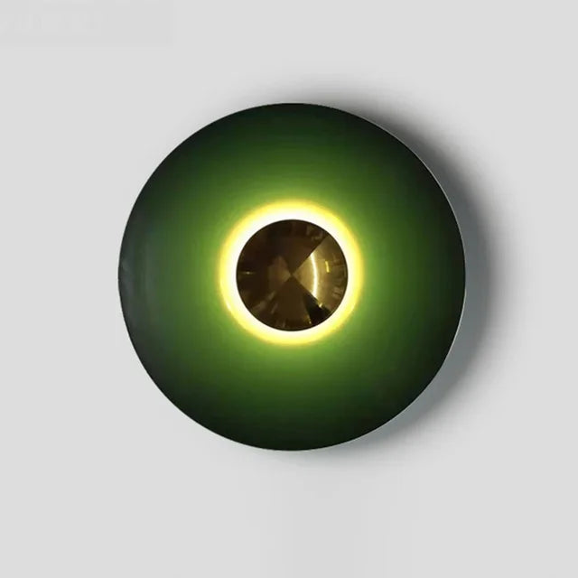 Lampe ronde moderne ColorBurst avec options de couleurs et style contemporain