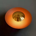 Lampe ronde moderne ColorBurst avec options de couleurs et style contemporain