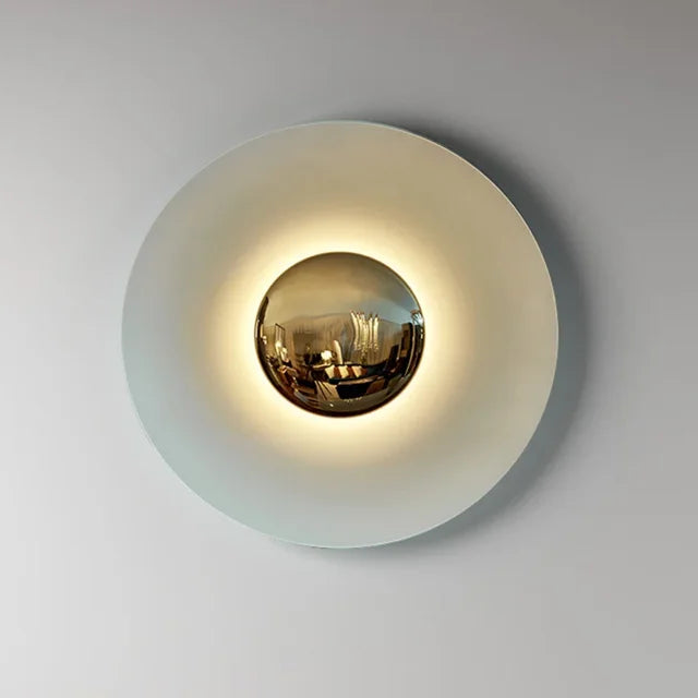 Lampe ronde moderne ColorBurst avec options de couleurs et style contemporain