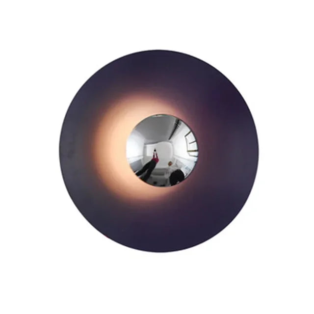 Lampe ronde moderne ColorBurst avec options de couleurs et style contemporain
