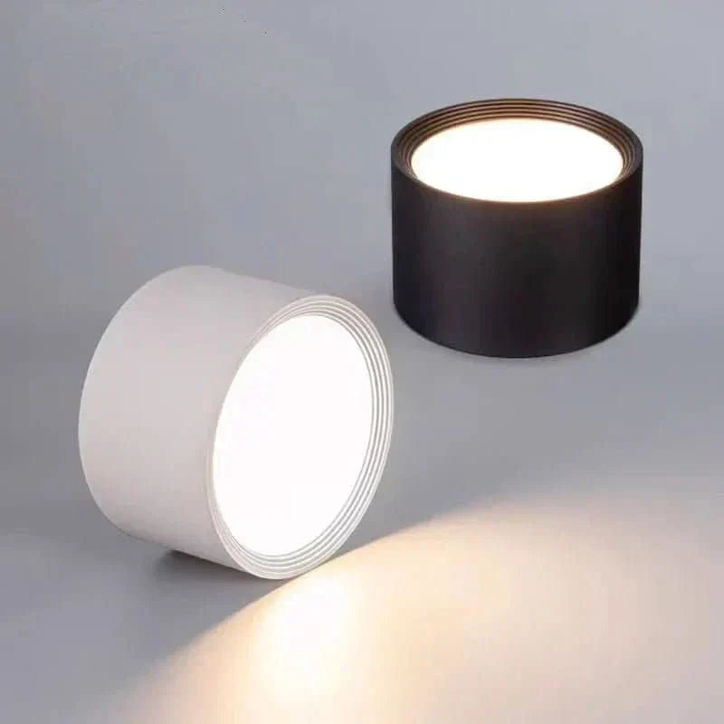 AuroraLume moderne LED-loftslampe i sort og hvid