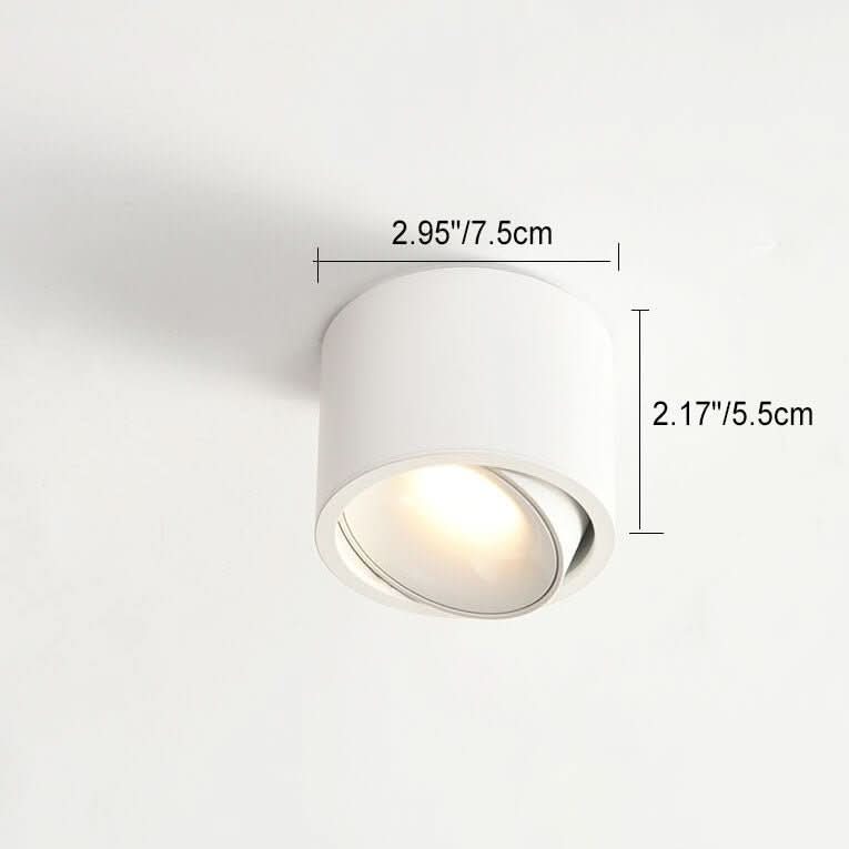NexSpot LED minimalistické stropní světlo s nastavitelným světelným bodem