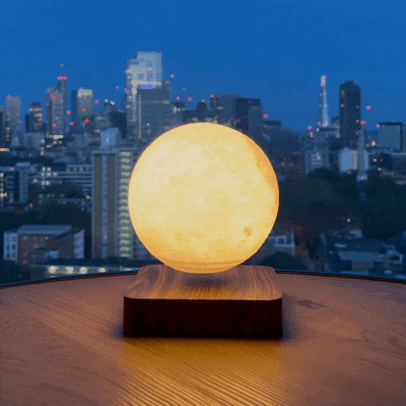 Moon Float Levitating Moon Lamp With Magnetic Base