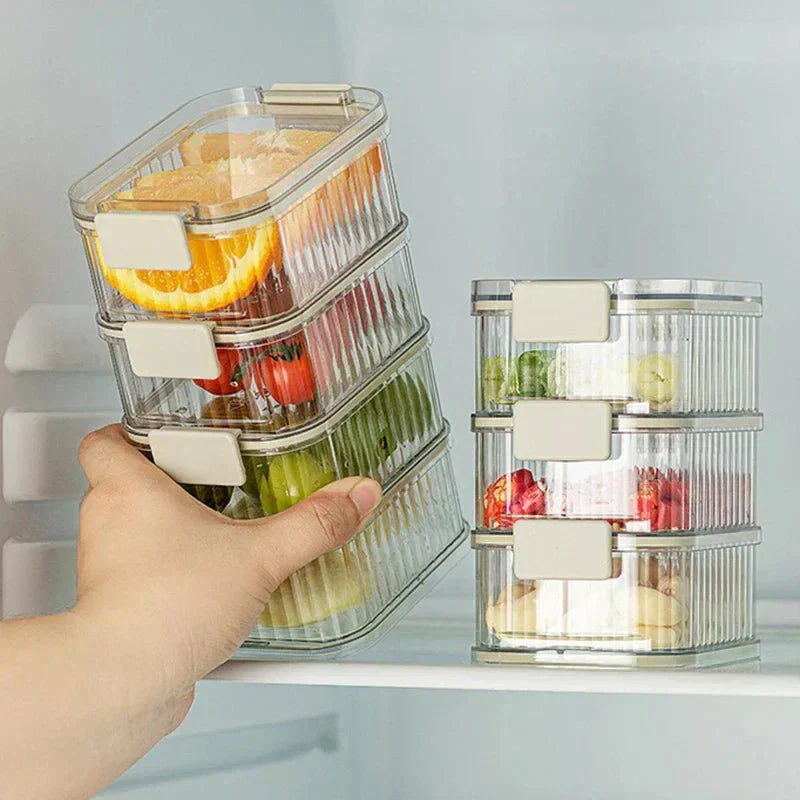 AromaGuard Stackable Spice Containers For Freshness And Kitchen Organization