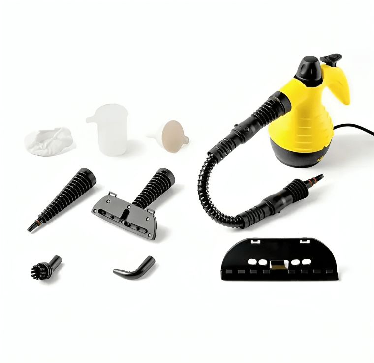 Chemical-Free Steam Cleaner With Eight Attachments For Household, Clothes And Windows