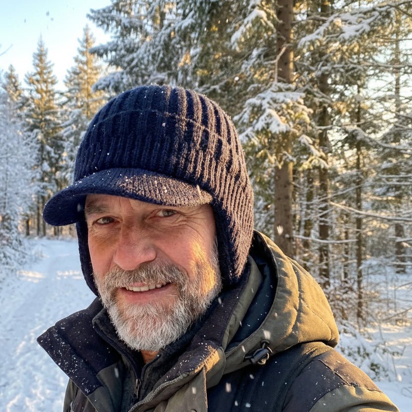 FrostWeave Unisex Nordic Winter Hat With Soft Lining And Comfortable Fit