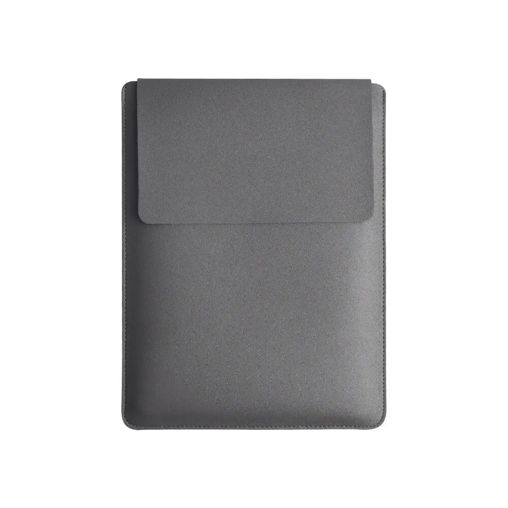 AeroGuard Elegant PU Laptop Sleeve With Plush Interior For Stylish Protection