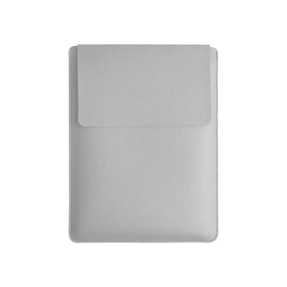 AeroGuard Elegant PU Laptop Sleeve With Plush Interior For Stylish Protection