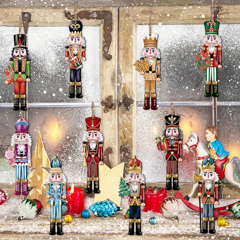 Regal Crest Elegant Nutcracker Soldier Set With Festive Finish
