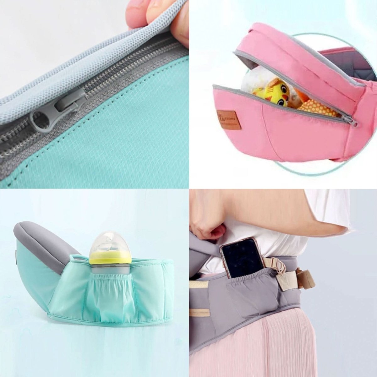 SereneNest Baby Carrier - Ergonomic Comfort for You and Baby