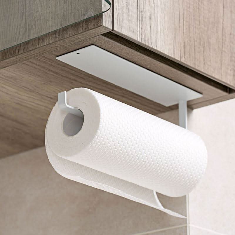 IronNest Mount Robust Paper Towel Holder With Iron Construction Easy To Install