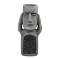 Moai-Style Garden Planter With LED Light For Outdoor Decor