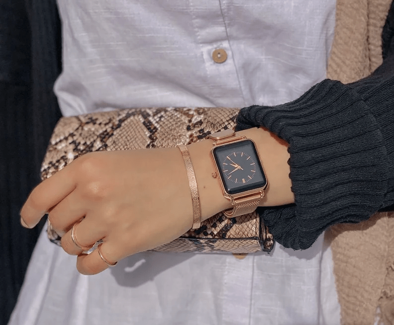 Aurelia Stainless Steel Bracelet With Ayatul Kursi Engraving