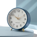 Silent Scandinavian Table Clock With Modern Design For Living Rooms