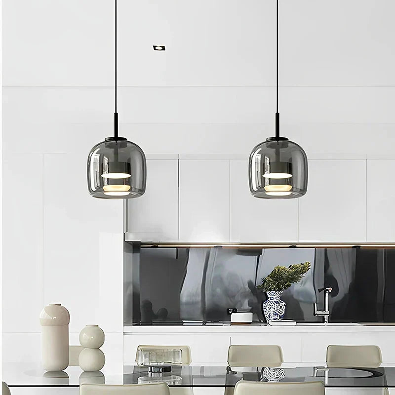 PureLight Pendant Lamp With Clear Glass For Modern Interiors And Home Decor