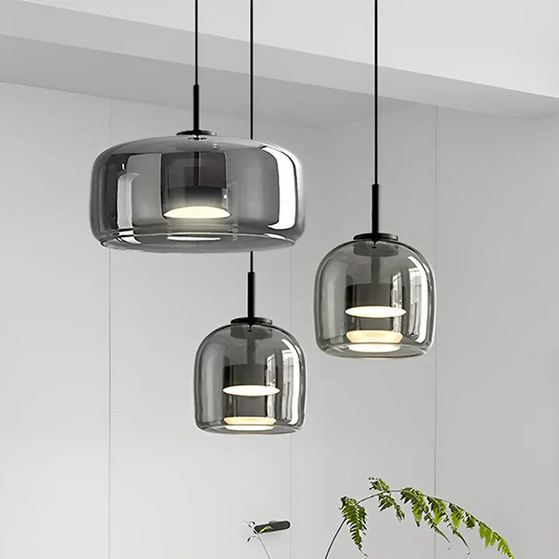 PureLight Pendant Lamp With Clear Glass For Modern Interiors And Home Decor