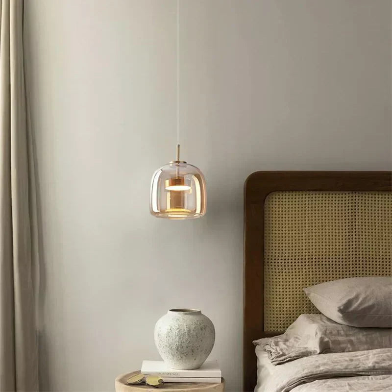 PureLight Pendant Lamp With Clear Glass For Modern Interiors And Home Decor