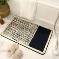 LuxMat Soft Bath Mat With Non Slip Backing For Elegant Bathroom