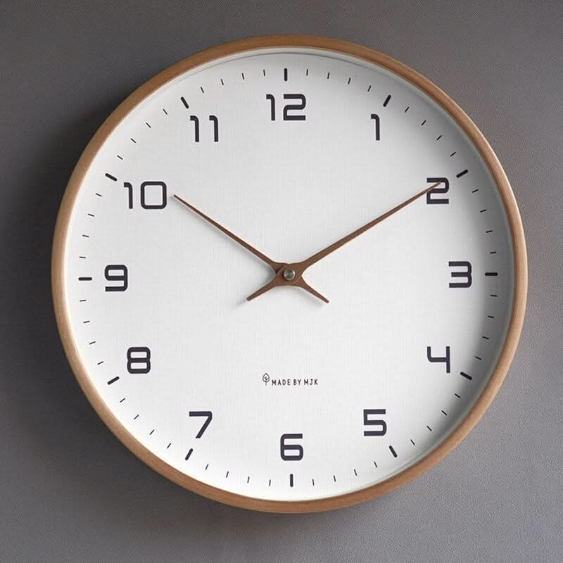 Elegant Silent Clock for Modern Home Atmosphere