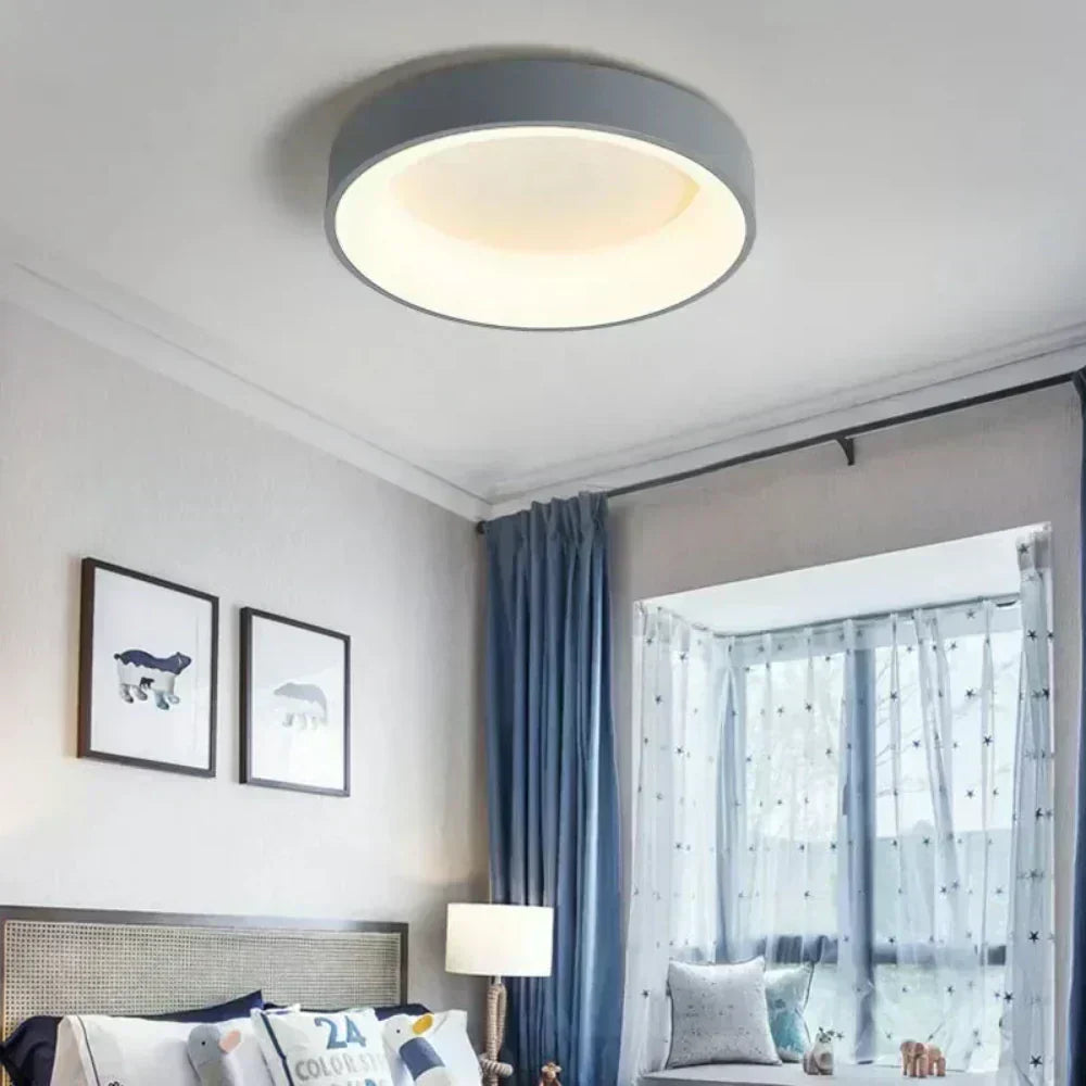 NovaLux Rund LED Loftlampe Med Trådløs Fjernbetjening