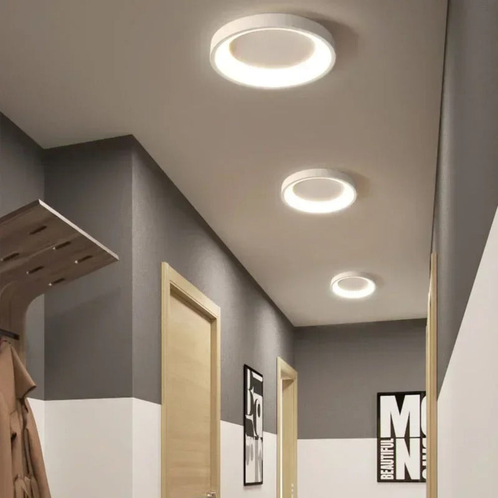 NovaLux Rund LED Loftlampe Med Trådløs Fjernbetjening