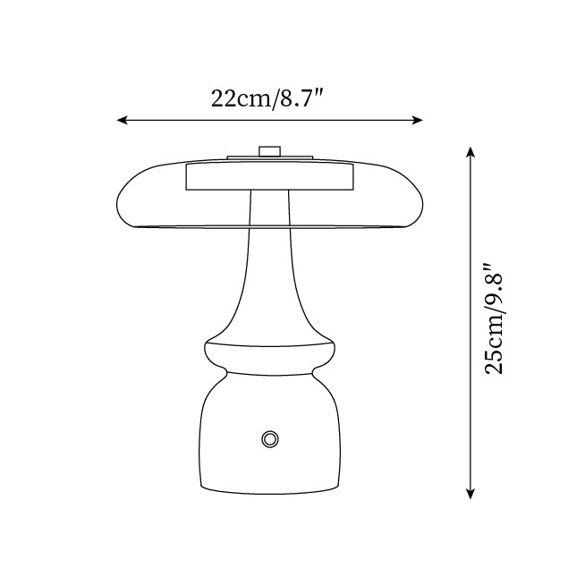 LumaNova Minimalist Table Lamp for Ambient Lighting