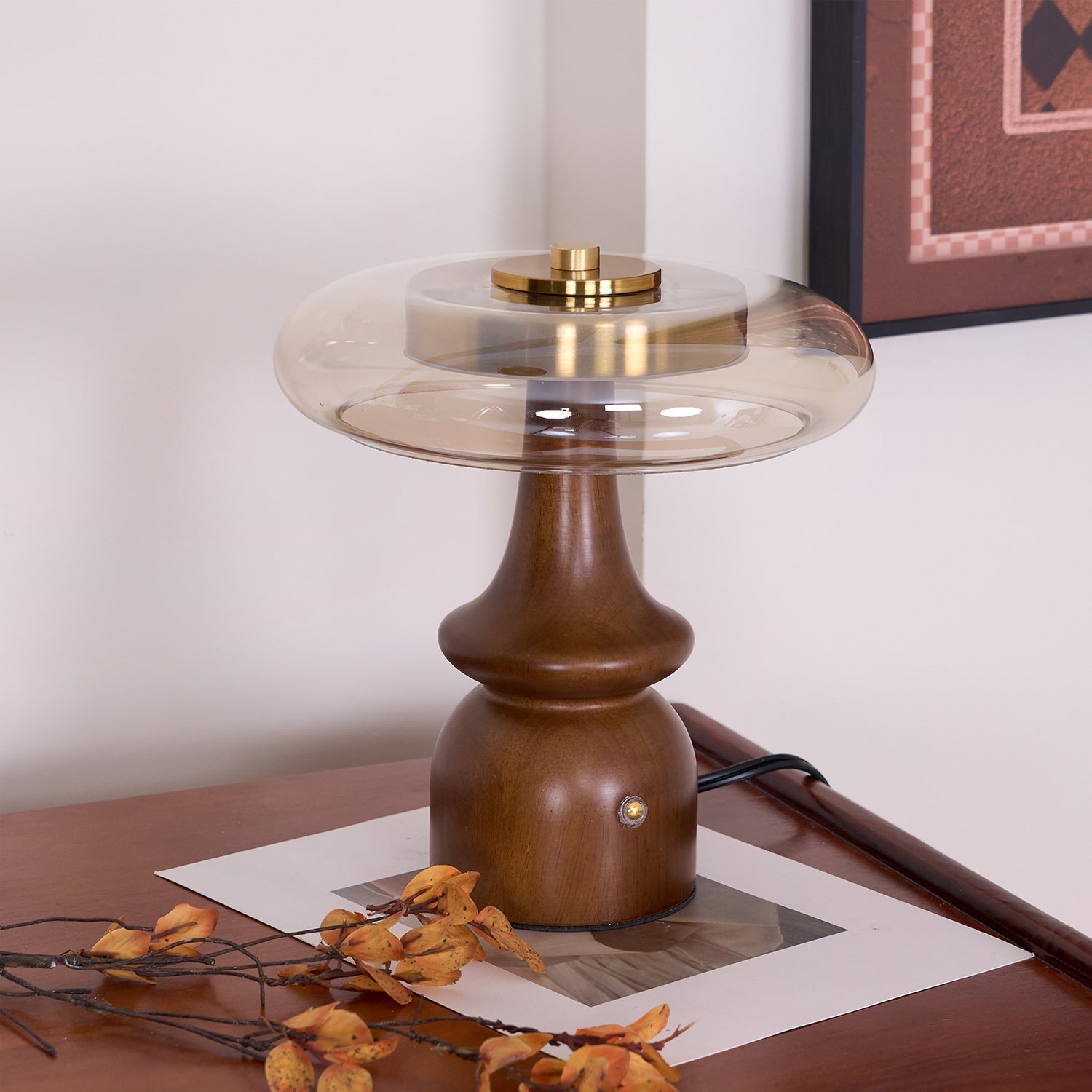 LumaNova Minimalist Table Lamp for Ambient Lighting