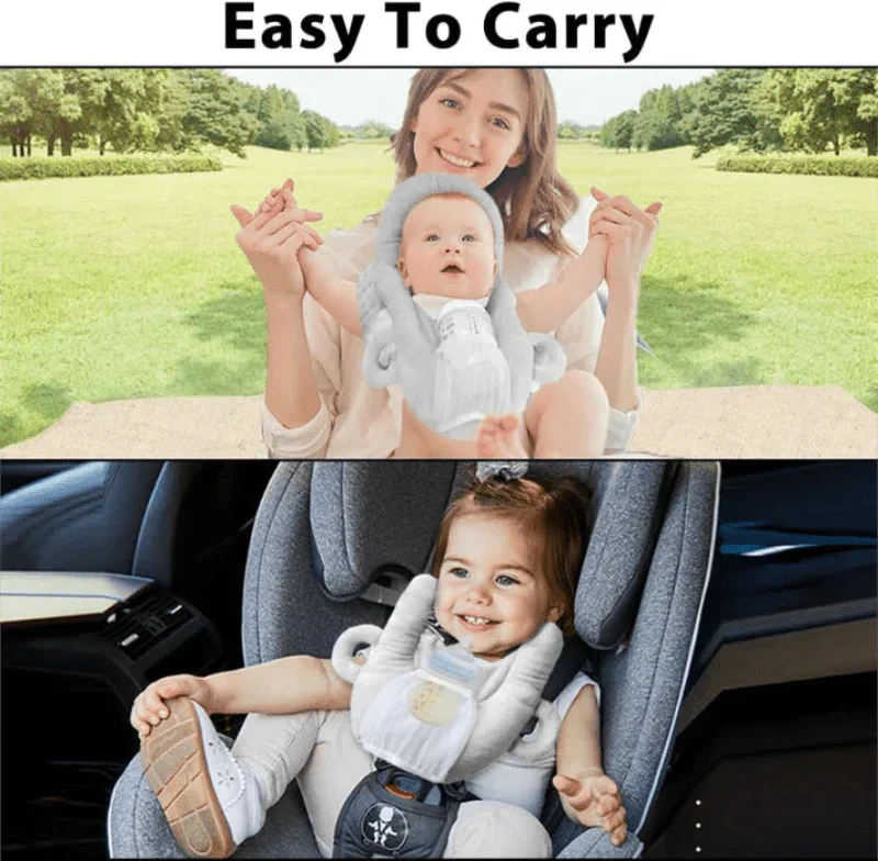 SnuggleCare Nursing and Bottle Pillow for Babies With Built In Bottle Holder