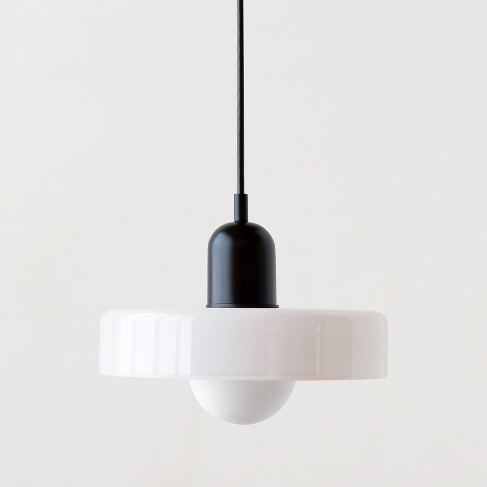 Bauhaus Colored Glass Pendant Light For Modern Homes