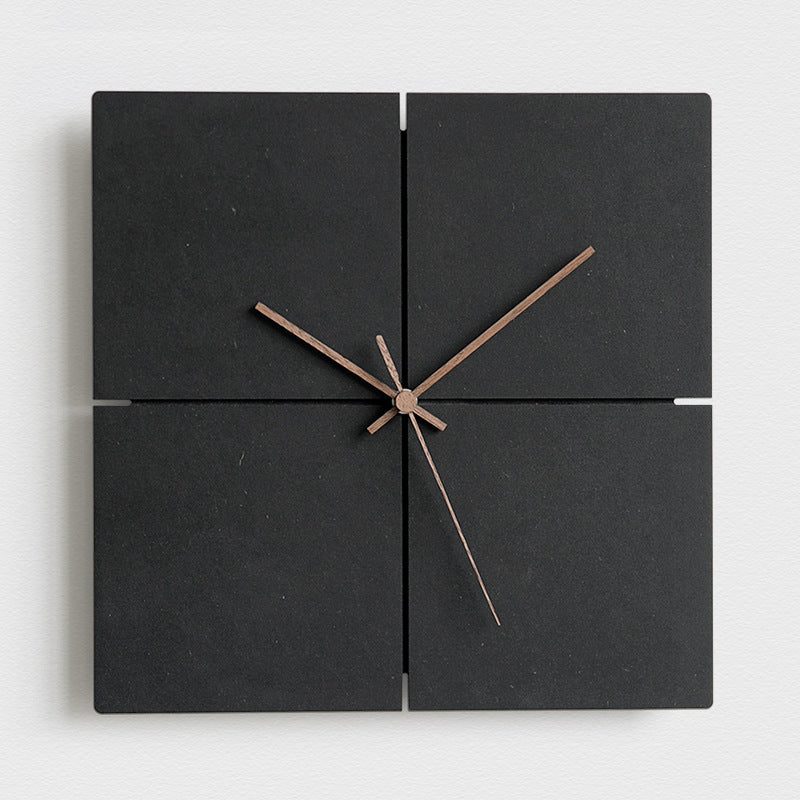 Quiet Contemporary Wall Clock For Living Room Decor With Silent Operation