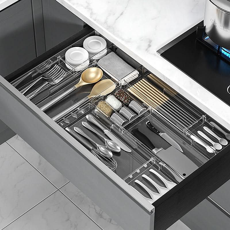 FlexiDrawer Organizer Flexible and Stylish for every drawer