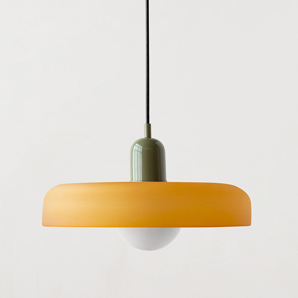 Bauhaus Colored Glass Pendant Light For Modern Homes